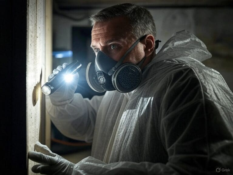 Mold Inspection in Progress