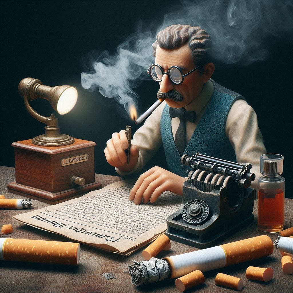 An image for a column discussing cigarette smoke odors odors of smoke from tobacco and cannabis