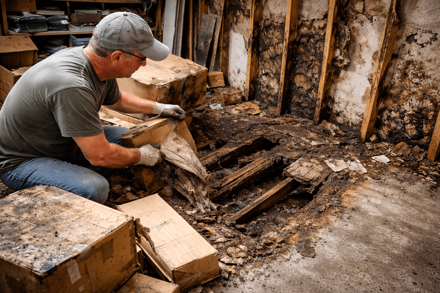 Structural Damage in Hoarded Homes | NY BioRemediation