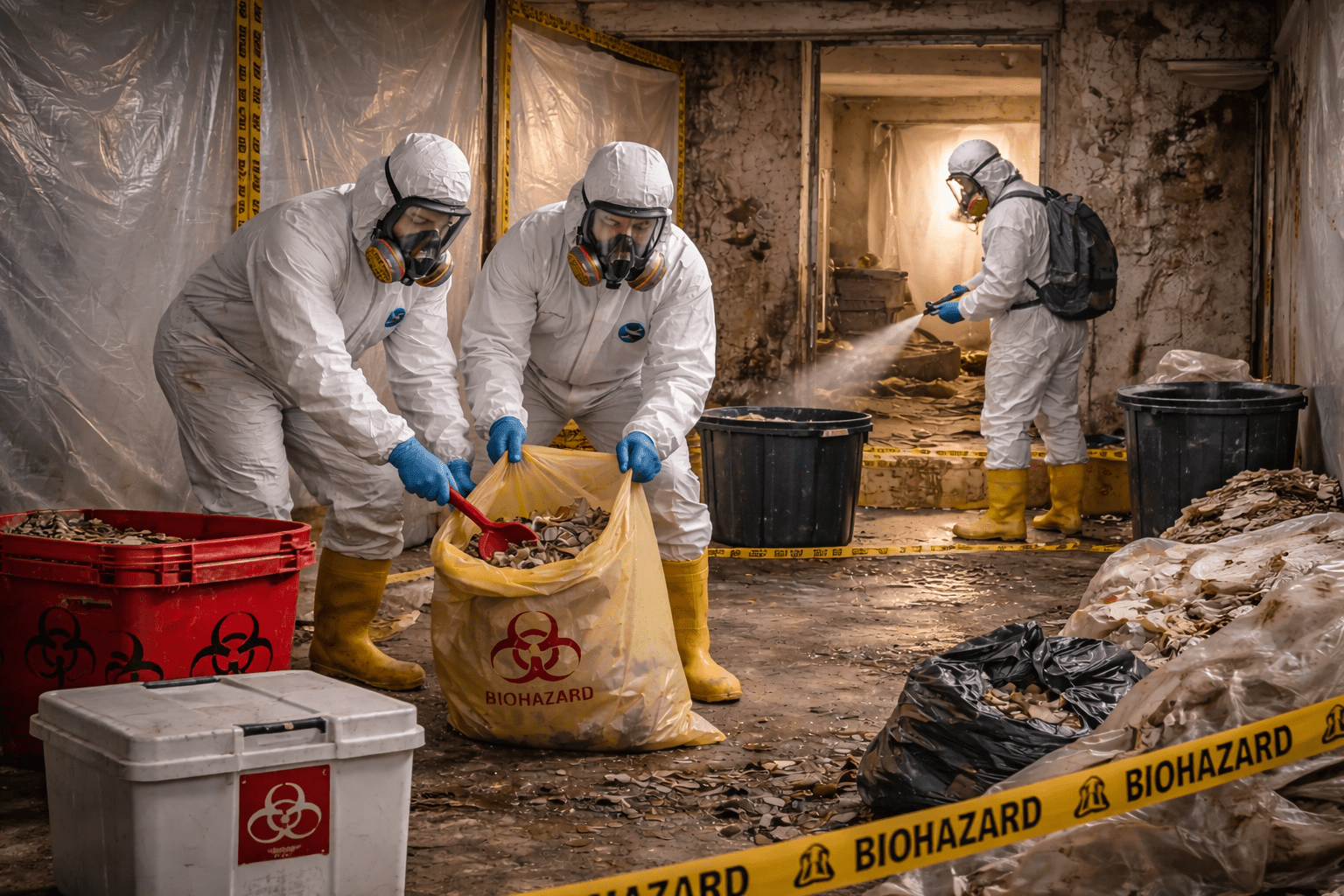 Why Hoarding Cleanup Requires Biohazard Certification and Compliance