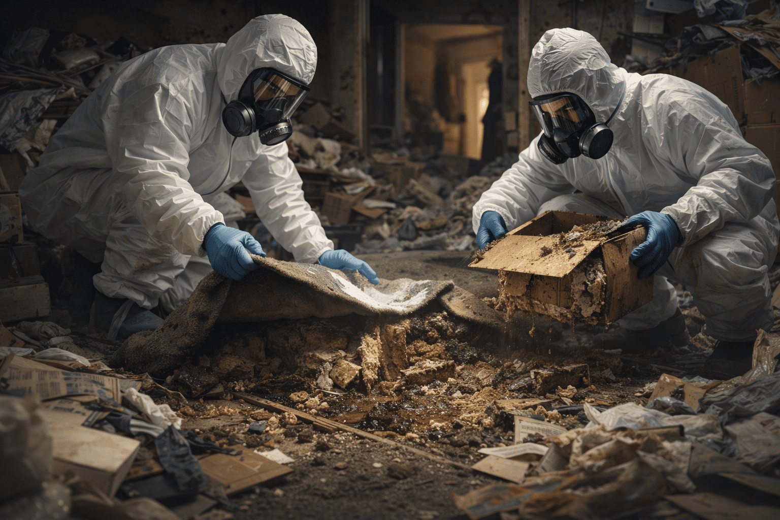 Forensic Hoarding Cleanup: Identifying Hidden Contamination