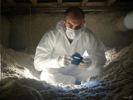 Radon_1 Radon detection in a crawl space